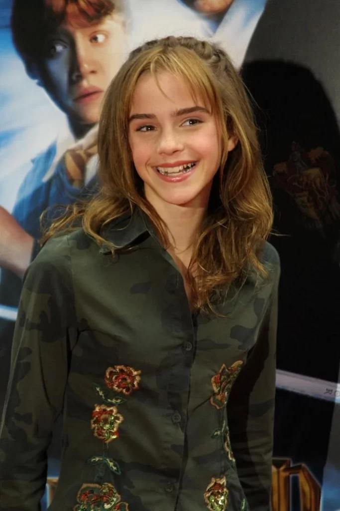 In her role as Hermione - Harry Potter and the Chamber of Secrets 

